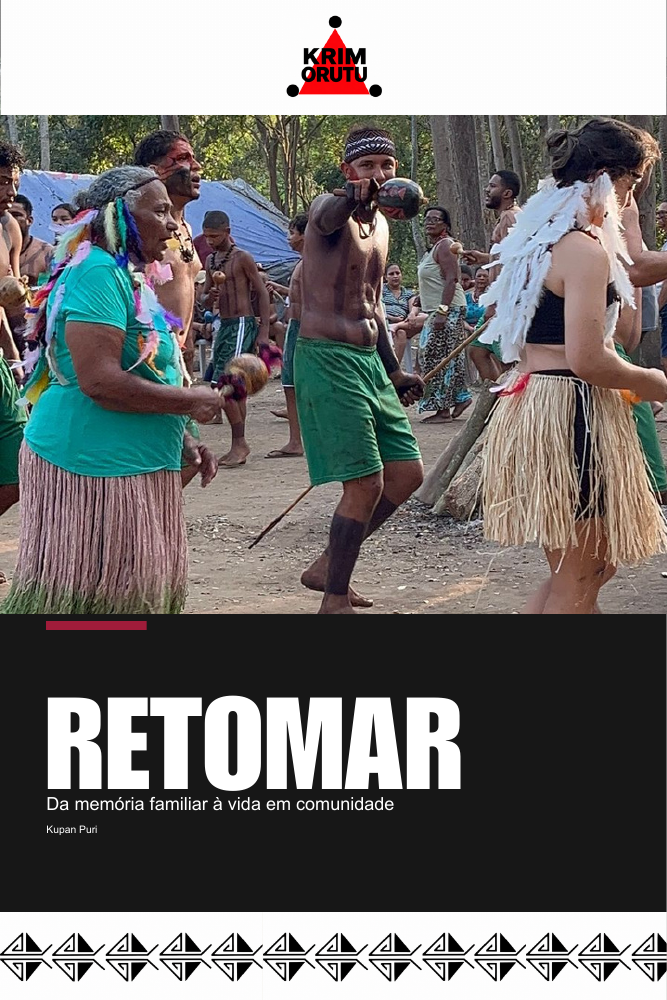 Capa do guia Retomar: Da memória familiar à vida em comunidade